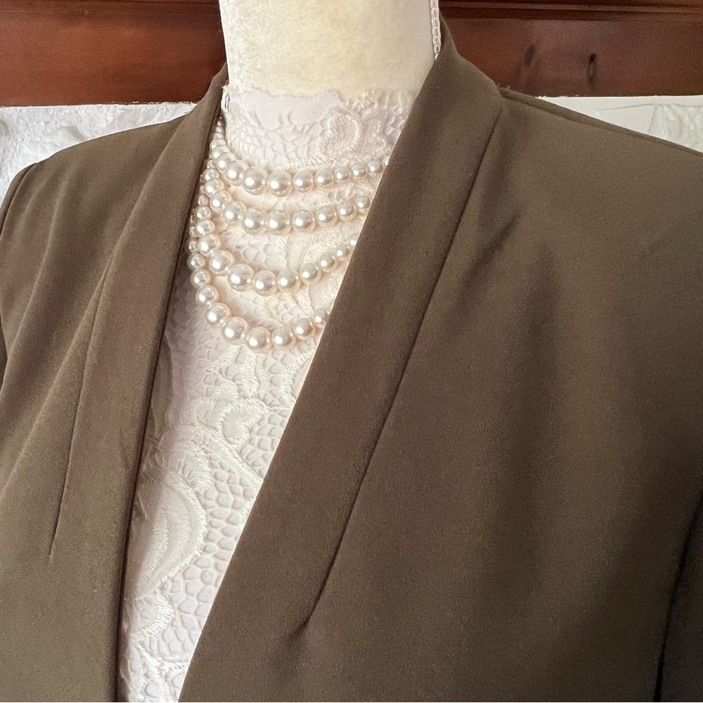 Philosophy Jacket Olive Green Jacket Size S/P NWT - Picture 2 of 9